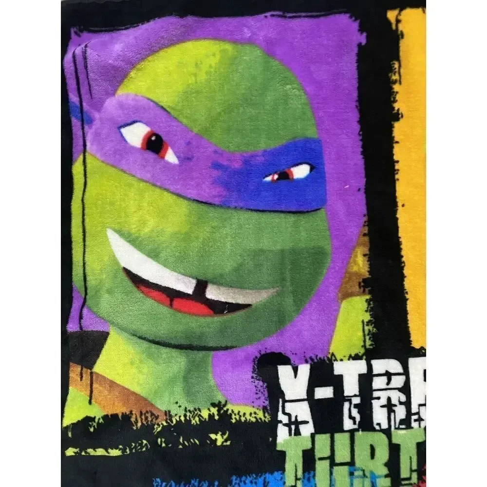 Nickelodeon Teenage Mutant Ninja Turtles Blanket Fleece Throw 48 x 33